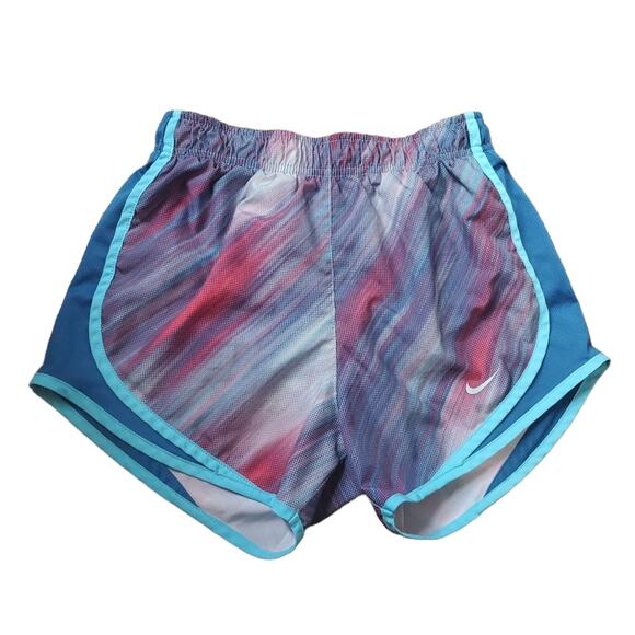 Nike Tempo Dri-Fit Running Shorts Women's Size Extra Small Red White Blue - Picture 4 of 14